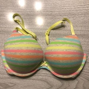 NWOT VS cotton plunge push up